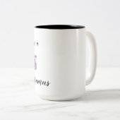 ヒッポトータマスになるな ツートーンマグカップ (正面右)