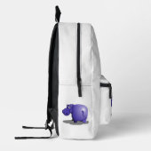 ヒッポバックパック プリントバックパック (左)