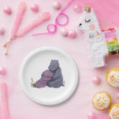 ヒッポバビシャワー紙プレート ペーパープレート (パーティー)