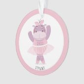 ヒッポバレリーナ オーナメント (正面)