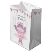 ヒッポバレリーナ ミディアムペーパーバッグ (正面アングル)