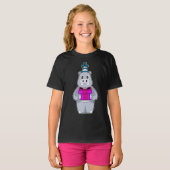 ヒッポバースデーパーティーハット Tシャツ (正面フル)