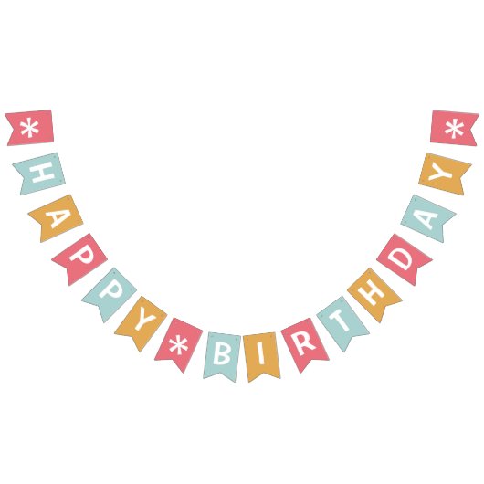 ヒッポバースデーパーティーヒッポポポタマスパーティー バンティングフラッグ (全)