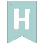 ヒッポバースデーパーティーヒッポポポタマスパーティー バンティングフラッグ (第2の旗)