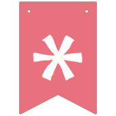 ヒッポバースデーパーティーヒッポポポタマスパーティー バンティングフラッグ (第1の旗)