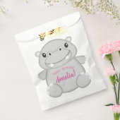 ヒッポバースデーパーティーピンク フェイバーバッグ