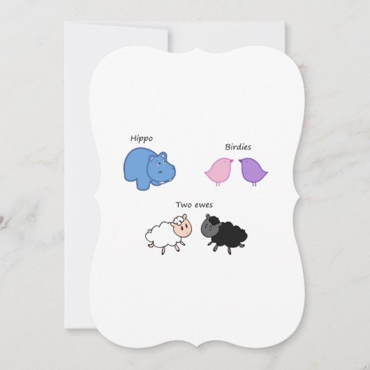 ヒッポバーディーズTwo Ewes (正面)