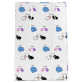 ヒッポバーディーズTwo Ewes ミディアムペーパーバッグ (裏面)