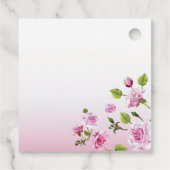 ヒッポピンクフローラガール誕生日 フェイバータグ (裏面)