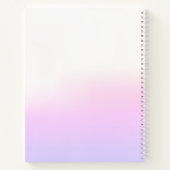 ヒッポピンクフローラキッズ ノートブック (裏面)