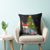 ヒッポフィオナクリスマスツリーヒポポタマス クッション (椅子)