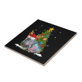 ヒッポフィオナクリスマスツリーヒポポタマス タイル (側面)