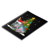 ヒッポフィオナクリスマスツリーヒポポタマス ノートブック (左側)