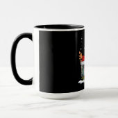 ヒッポフィオナクリスマスツリーヒポポタマス マグカップ (左)