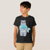 ヒッポフィッシャーフィッシュ魚釣り Tシャツ (正面フル)
