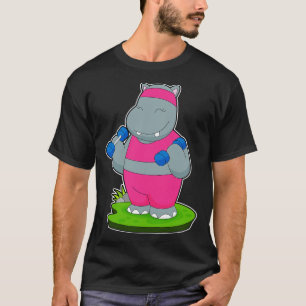 ヒッポフィットネスダンベル Tシャツ