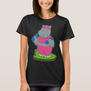 ヒッポフィットネスダンベル Tシャツ