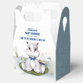 ヒッポブルーベビーシャワー フェイバーボックス (オープン)