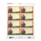 ヒッポヘッド出荷ラベル ラベル (フルシート)