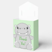 ヒッポベビーシャワー フェイバーボックス (オープン)