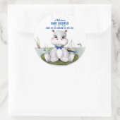 ヒッポボーイ赤ちゃんシャワー ラウンドシール (バッグ)