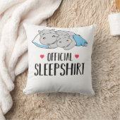 ヒッポポタマス恋人オフィシャルスリープバレンタイン クッション (ブランケット)