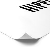 ヒッポポップ・アートのコルナおもしろいム ポスター (角)