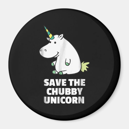 ヒッポラバーギフト| Chubby Unicorn Hippo|かわいいヒッポ マグネット (正面)