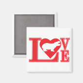 ヒッポラブ マグネット (正面/裏面)