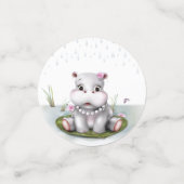 ヒッポリバーアドベンチャーガールベビーシャワー コンフェッティ (スモール正面)