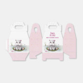 ヒッポリバーアドベンチャーガールベビーシャワー フェイバーボックス (折り畳みなし)