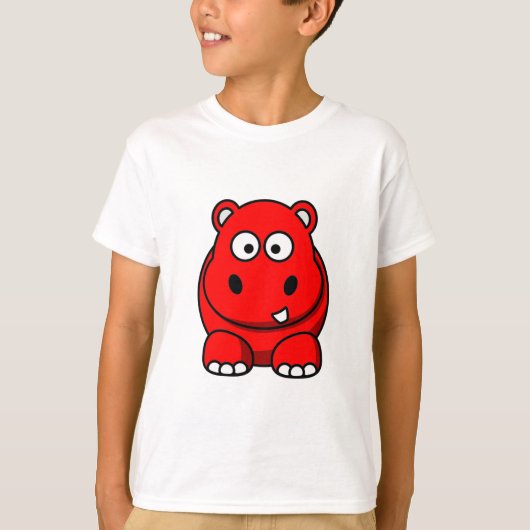 ヒッポレッド Tシャツ (正面)