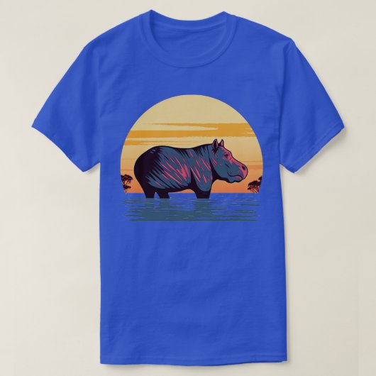 ヒッポレトロ1 Tシャツ (デザイン正面)