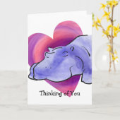 ヒッポロマンス カード (黄色い花)