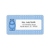 ヒッポ住所 シール (正面)