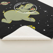 ヒッポ動物の宇宙 シェルパブランケット (3/4)