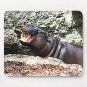 ヒッポ動物 マウスパッド