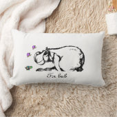 ヒッポ妊婦の枕 ランバークッション (ブランケット)