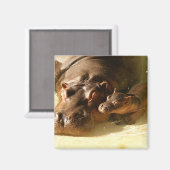 ヒッポ磁石 マグネット (正面/裏面)