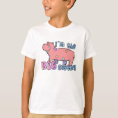 ヒッポ私は姉のTシャツだ Tシャツ (正面)