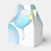 ヒッポ誕生日ソフトブルーシンプル フェイバーボックス (裏面サイド)