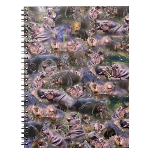 ヒッポ・コラージ ノートブック (正面)