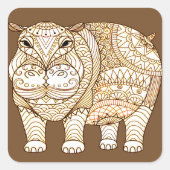 ヒッポ スクエアシール (正面)