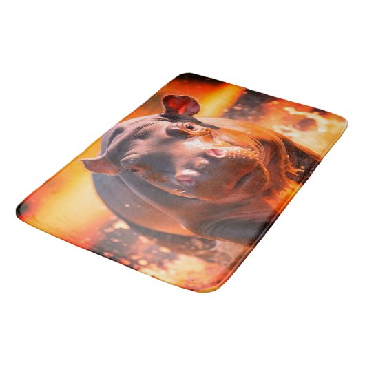 ヒッポ バスマット (アングル)