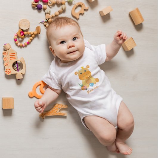 ヒッポ ベビーボディスーツ