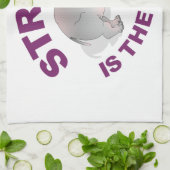 ヒッポ、強い新しいお尻 キッチンタオル (折り畳み)