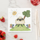 ヒツオンアヒルナプキンス紙 スタンダードランチョンナプキン (インサイチュ)