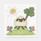 ヒツオンアヒルナプキンス紙 スタンダードランチョンナプキン (正面)