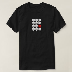 ヒツジおよびオオカミのワイシャツ Tシャツ