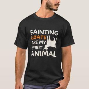 ヒツジが失神するほど好きな人への面白いヤギグッズ Tシャツ